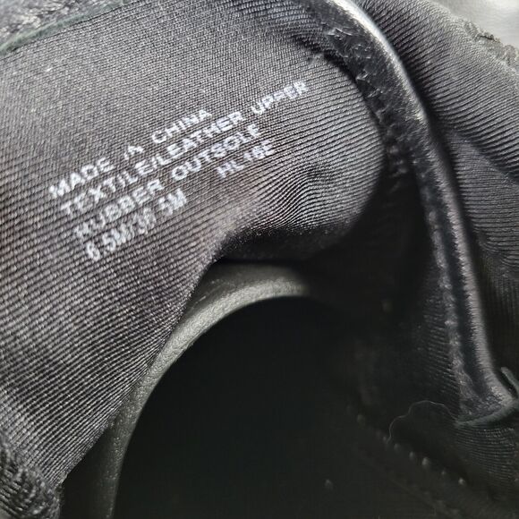 Michael Kors Womens Athletic Shoes Sneaker Woven Lace Up Black Red Size 6.5M - Picture 11 of 13